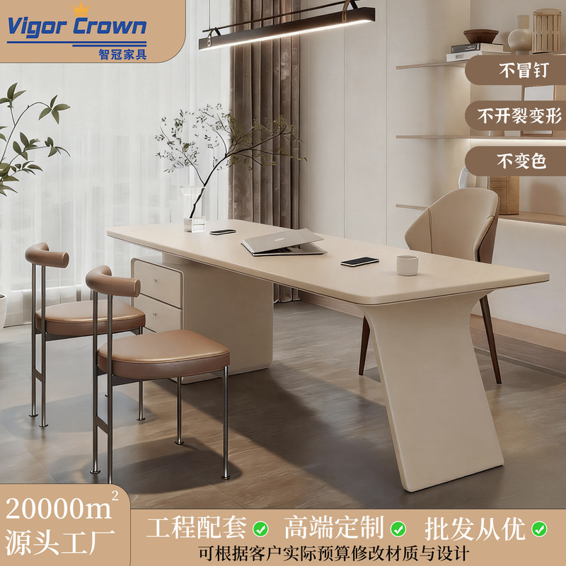 Minimalist Desk with Lacquered Finish, Modern Beauty Salon Office Computer Desk, Dental and Beauty Consultation Table and Chair, Beauty Consultation Table Minimalist Desk with Lacquered Finish, Modern Beauty Salon Office Computer Desk, Dental and Beauty Consultation Table and Chair, Beauty Consultation Table