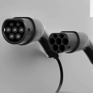 European Standard Double-Head Gun Black Type2 European Cross-Border Exclusive 3.7Kw New Energy Vehicle Charging Pile Dedicated Portable