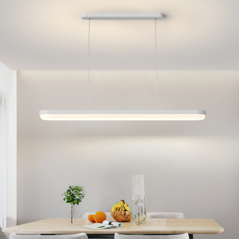 Luz de techo de la sala de estar de espectro completo, nueva nube muy simple, habitación moderna, viento de crema, paquete de lámparas creativas ultra delgadas