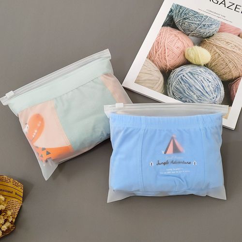 Special underwear packaging bag for dropshipping, cartoon no logo gift bag, children’s universal underwear bag, ziplock bag, plastic bag