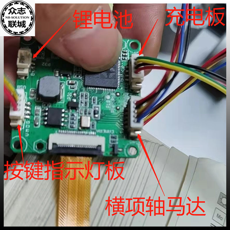 人脸人型手势识别开启停止摄像头云台锁定单双轴跟拍模块智能感应