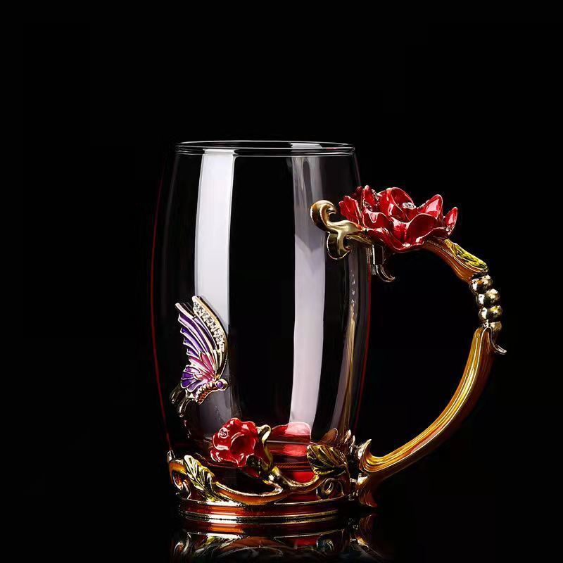 Vaso de vidrio tallado de mujer de estilo europeo, regalo creativo para el hogar, decoración del día de San Valentín, tazas de cubiertos, tazas de agua