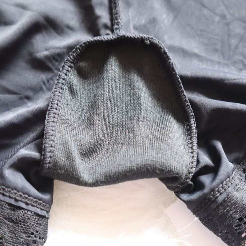 冰丝蕾丝边三分安全裤