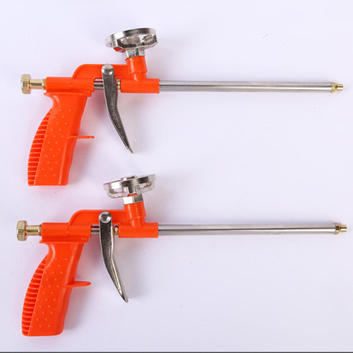 Foam glue gun, all-metal polyurethane foam caulking gun, foam glue gun, foam glue gun cleaning agent