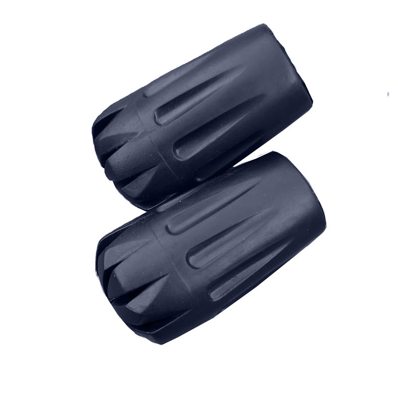登山杖脚垫胶套配件防滑耐磨底脚拐杖橡胶底垫减震杖尖保护脚套
