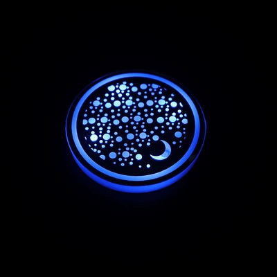 Coaster, Colorful Water Coaster, Anti-slip mat - starry-sky