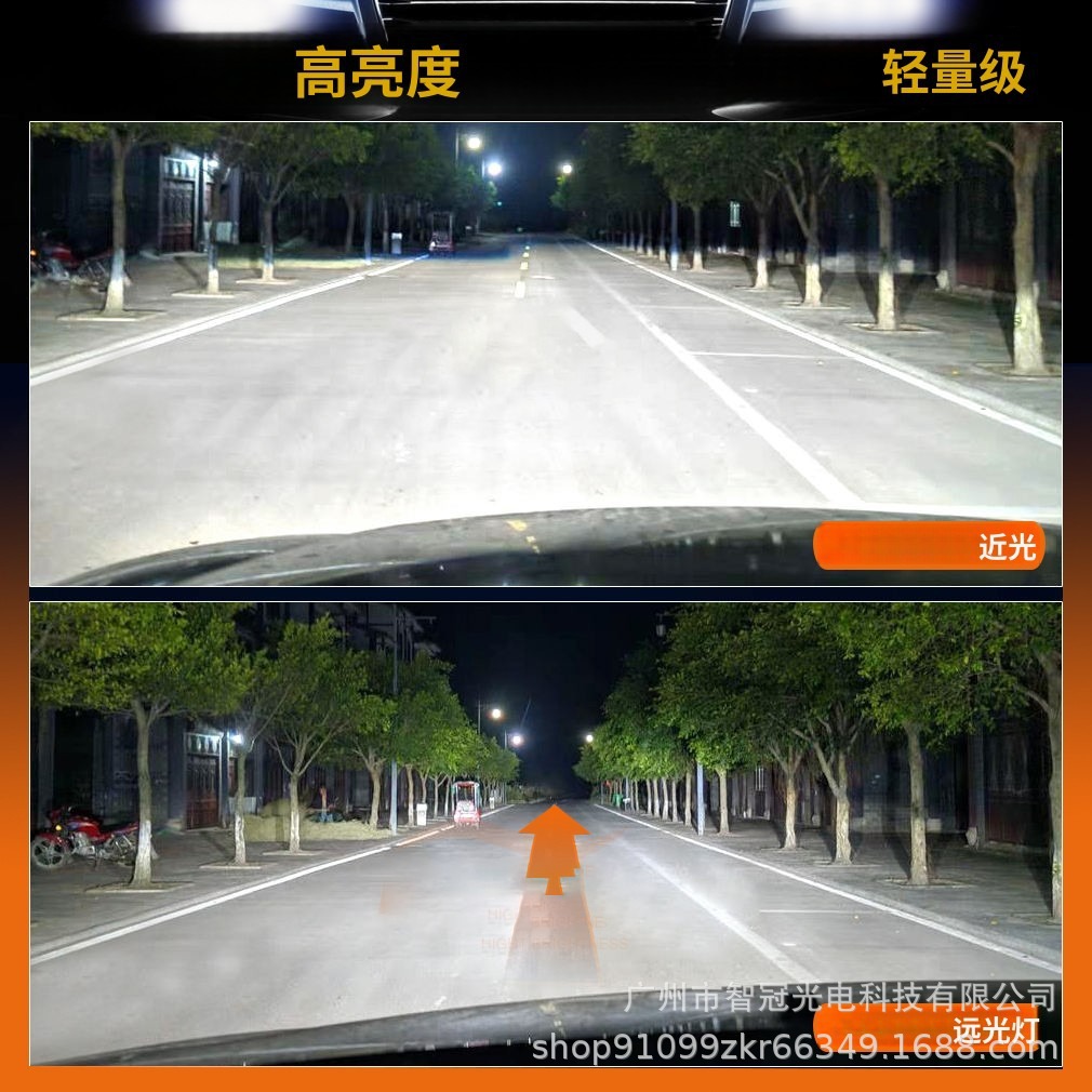 Original Car Replacement Led Lights, Mini Plug-In H4 Super Bright Spotlight Car Lights, Hot-Selling Manufacturer, Dropshipping Available