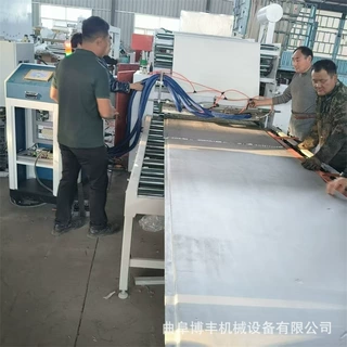 纳米气凝胶毡铝箔玻纤布复合机 热熔胶喷胶机 保温隔热棉覆膜机