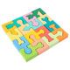 Wooden Toy Hand and Brain Coordination Geometric Building Blocks Interesting Three-Dimensional Jigsaw Children's Educational Shape Matching Building Blocks