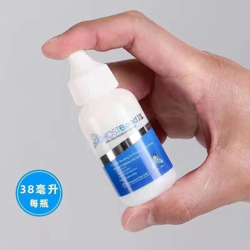 假发胶水Ghost Bond皮肤隐形液体胶织发补发蕾丝网生物头皮发际线