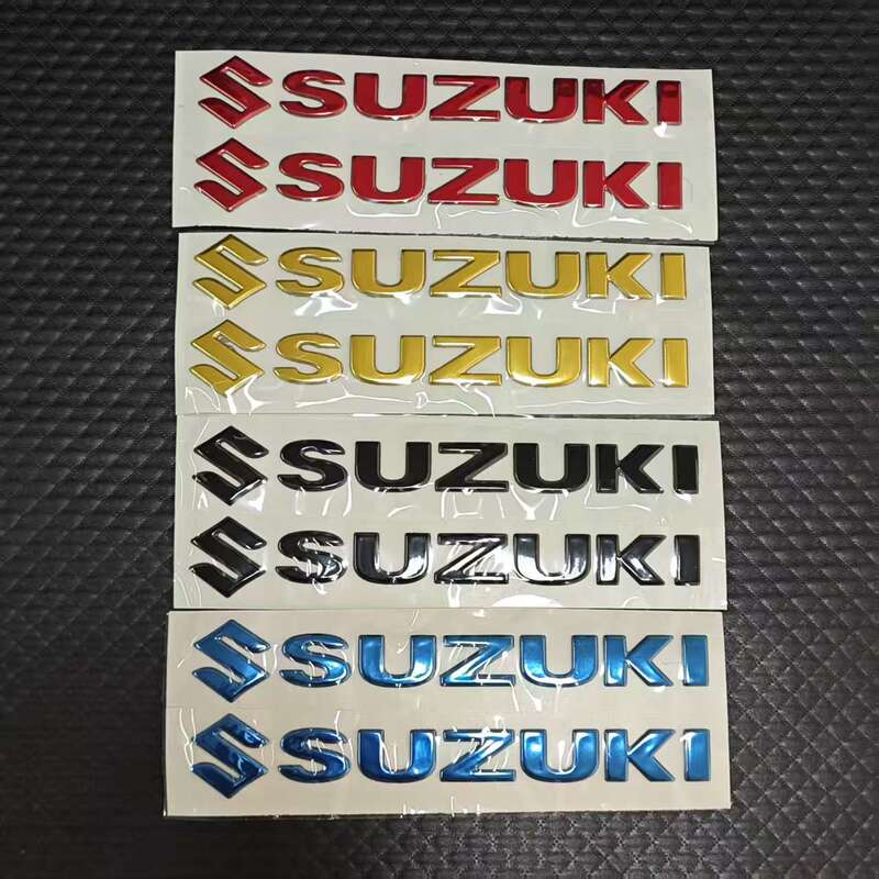 Suitable for Suzuki Automobiles Suzuki Motorcycle Modified Car Logo Sticker Front Cover Rear Letter Logo