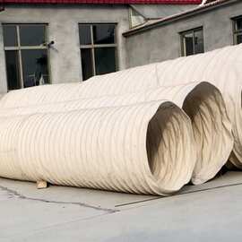 【食品输送颗粒粉尘软连接、钢丝骨架帆布伸缩管厂家制作】图片