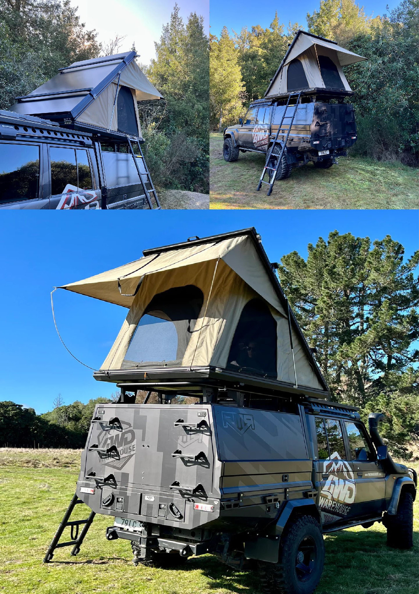 Factory Cross-border Hot Sale Car Tent Quick Opening Aluminum Alloy Triangle Roof Tent Automatic Self-driving Tour Tent