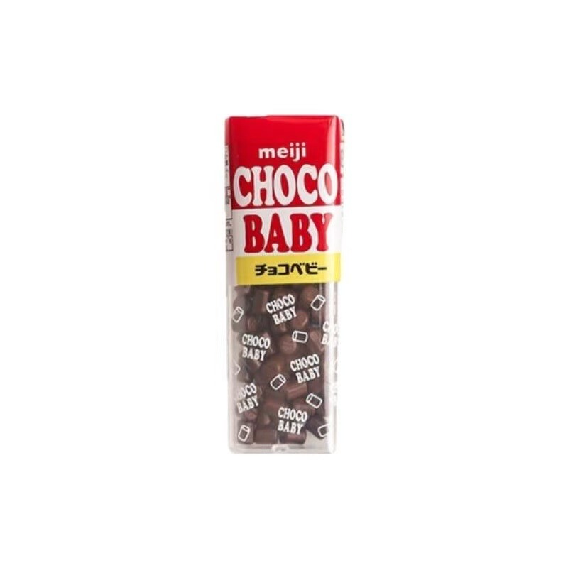 日本进口Meiji明治休闲零食ChocoBaby牛奶巧克力豆纯可可脂批发|undefined