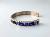Rose Gold+Black L Blue