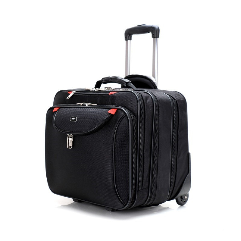 New Arrival Sabre Trolley Case New Oxford Cloth Suitcase Business Trolley Bag 18 Inch Computer Trolley Bag Luggage Case