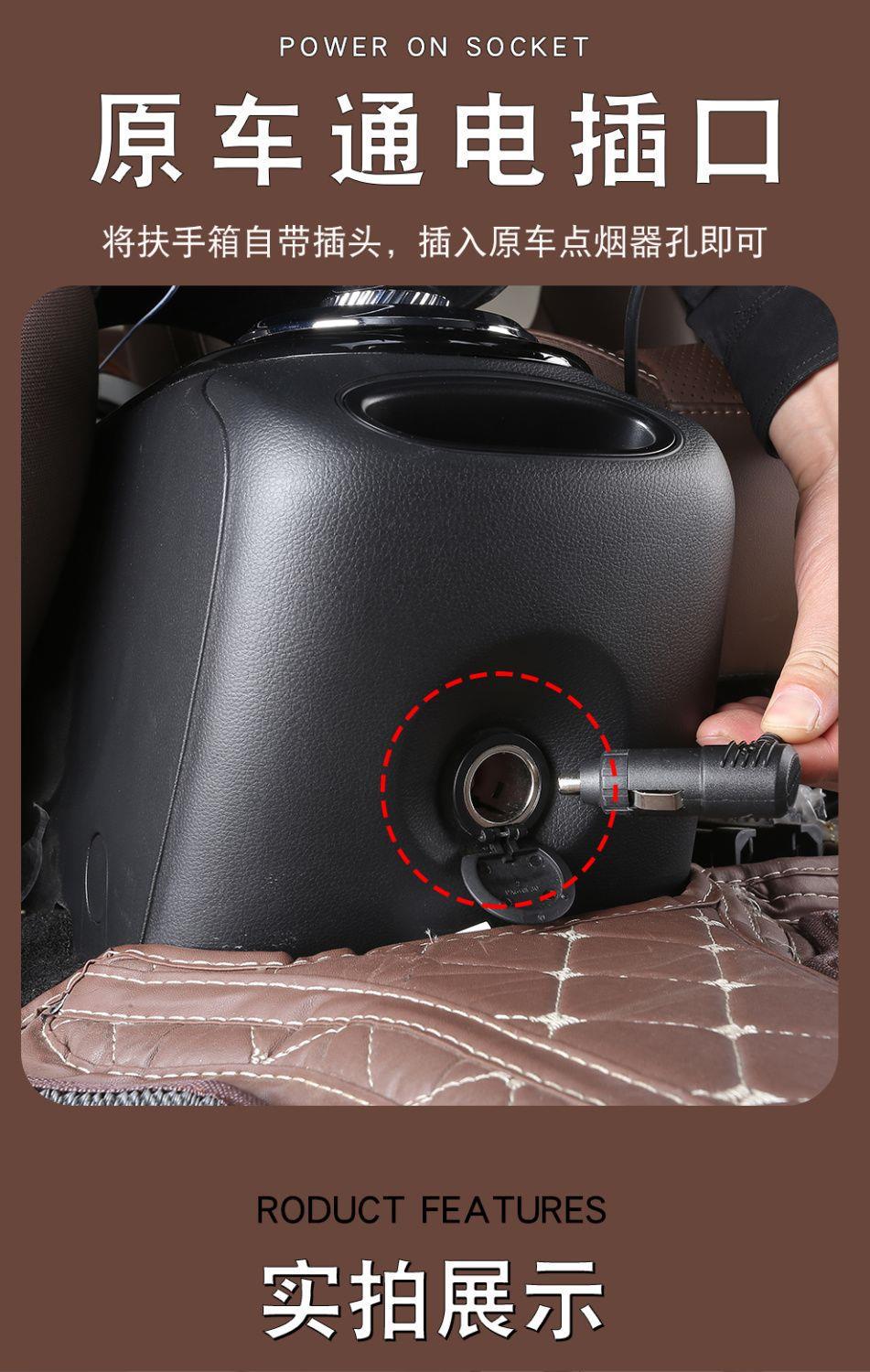 2023 Wuling Bingo Armrest Box New Model Central Armrest Box Brand New Interior High-End Modified Storage Box
