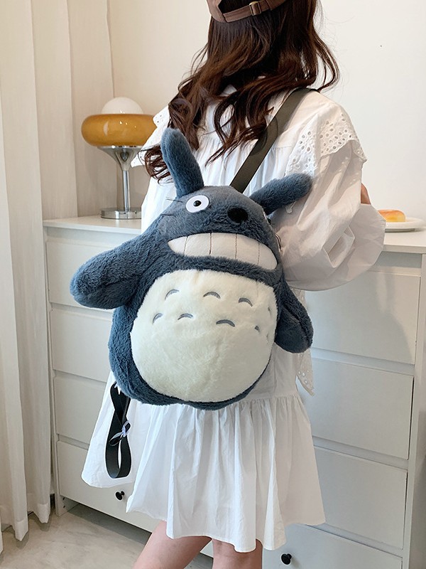 Mochila de Peluche Infantil Animada Transpirable para Uso Diario
