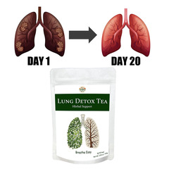 Clean Lungブーストスモーカーcoghtea肺甘咳茶国境を越えた対外貿易アマゾンtk