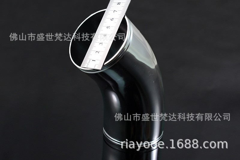 Automobile modification 76mm universal air intake suit five-section multifunctional air intake combination cold air aluminum pipe