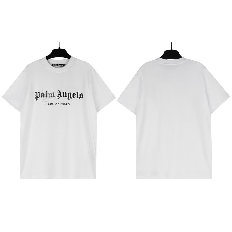 PALM半袖の正しいバージョン パームエンジェルス ヘッドレスベア エンジェルス バタフライプリント Tシャツ テディベア 半袖|undefined
