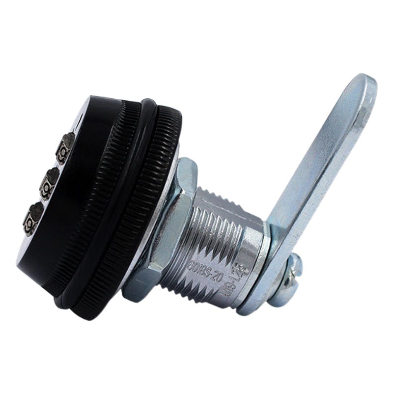Thumbprint Mailbox Lock, Locker Combination Lock, Three-Digit File Cabinet Combination Dial Lock, Mechanical Combination Lock