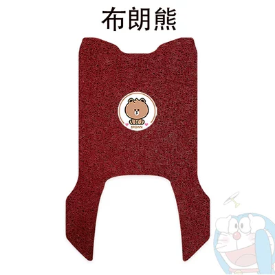TDT774Z Silk Ring Foot Pad – Electric vehicle foot mat - taiwan-bell-cang-qiong-eb-special-brown-bear-comes-with-nano-tape