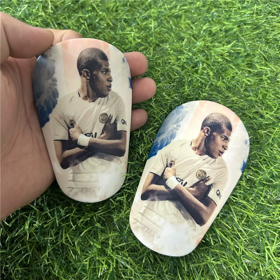 Защитная накладка на голень MBAPPE, мини щитки для футбола, для тренировок, защитные щитки для ног