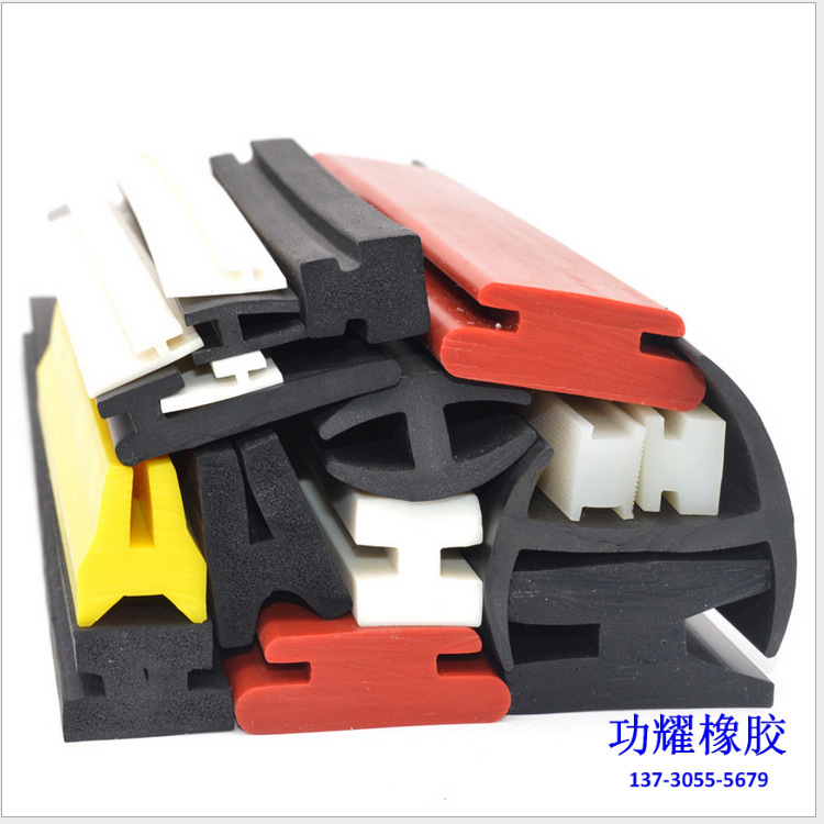 工型T字形硅胶耐高温密封条 耐磨耐压H形胶条 真空机密封胶条