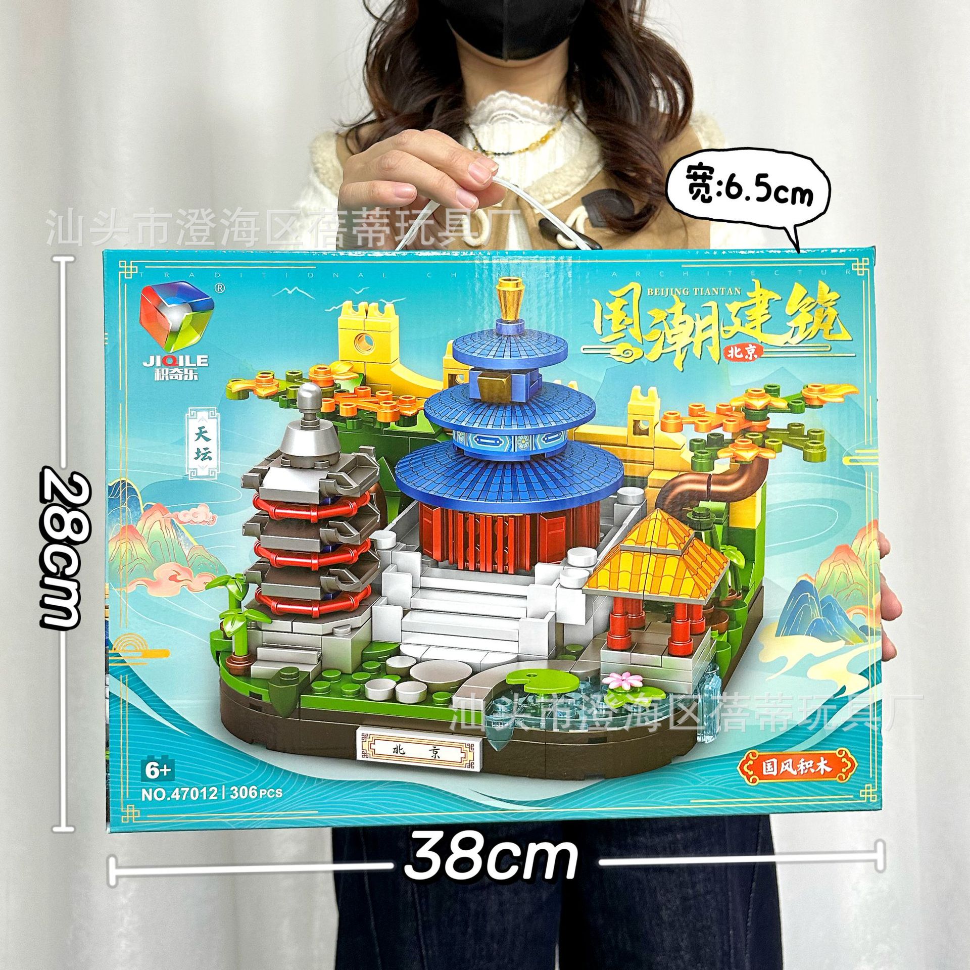 47012天坛积木【306颗粒】