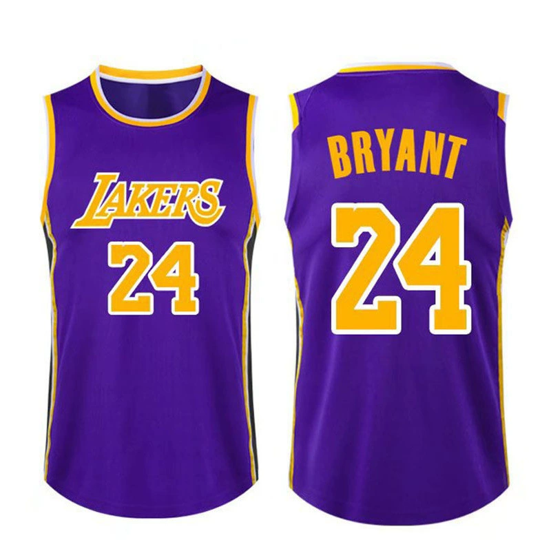 №24 Коби Брайант майка Lakers NBA Джеймс №23 Карри майка Баскетбольная форма жилет для детей и взрослых