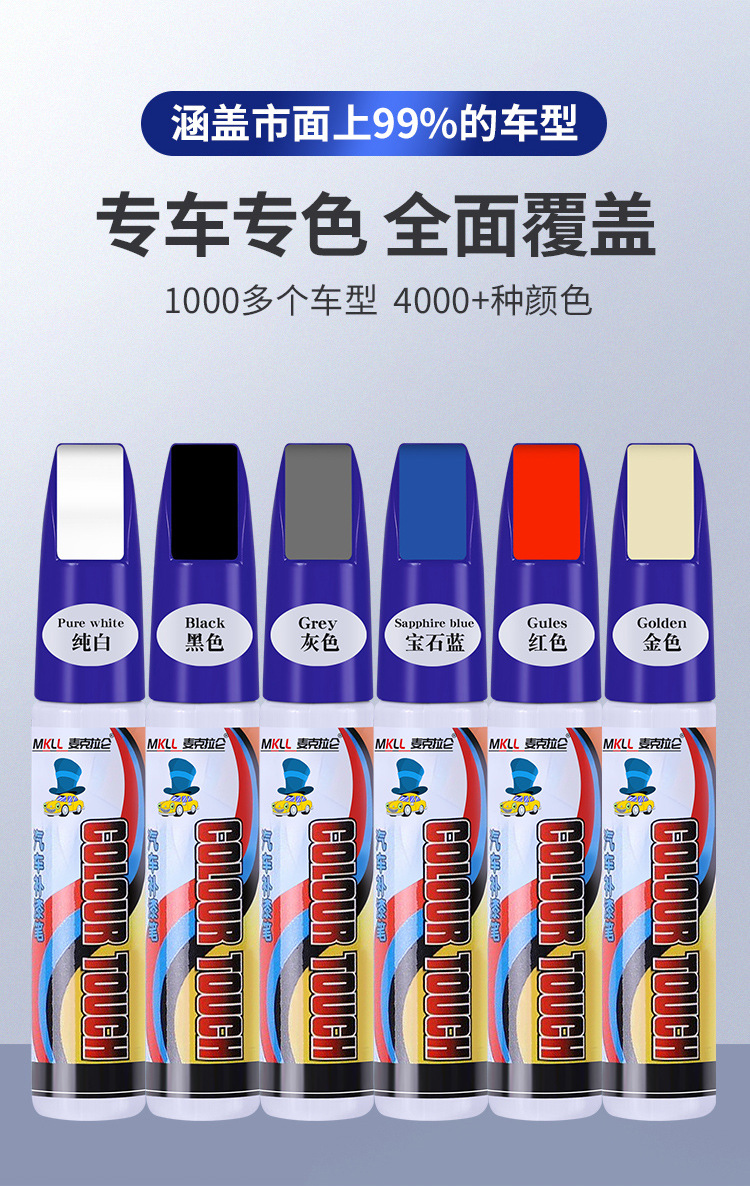 Car Paint Repair Pen Scratch Removal Magic Tool Pearl White Scratch Remover Car Paint Surface Repair Spray Paint High-Tech Product
