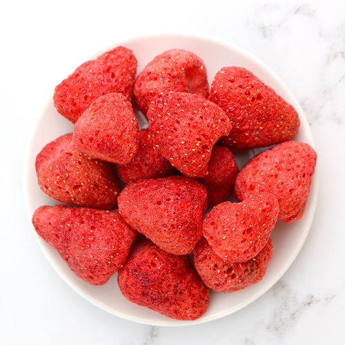 Dehydrated Strawberry Dices, Berries, and Fragments - Direct Manufacturer Sales - Dehydrated Fruits and Vegetables Snacks - Leisure Snacks - Open and Eat