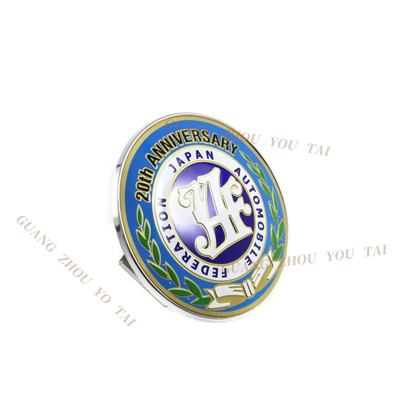 JAF China Net Label Japan Automobile Union Personalized China Net Badge Automobile General Motor Car Equipment Web Labeling
