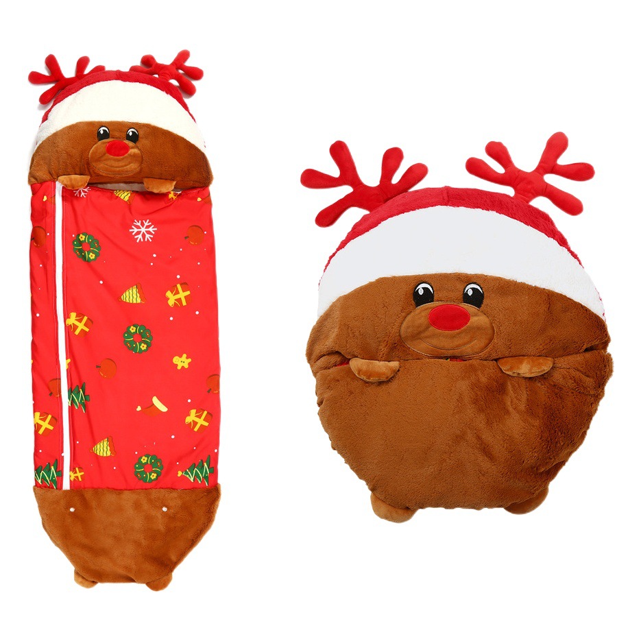 2023 nuevo bolso de dormir de los niños de la historieta del oso traje de dormir caliente de los niños de la historieta del Oso de los niños