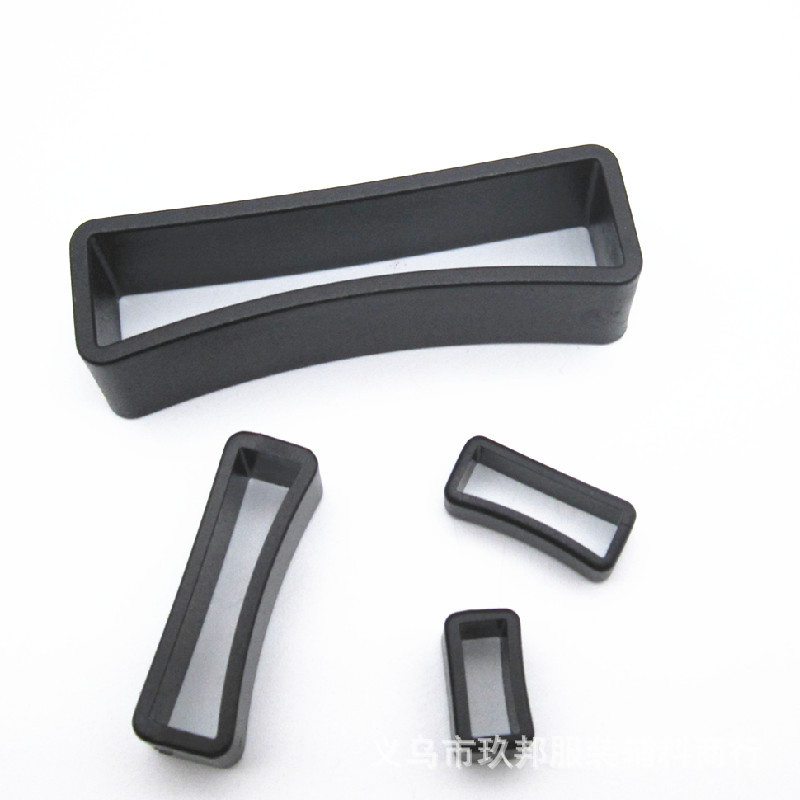 现货供应POM塞钢方古  两档腰扣调节扣 塑料口字扣箱包配件