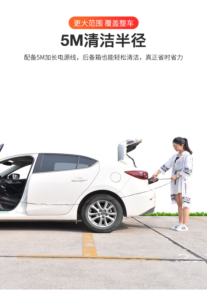 [Premium Selection] Car Vacuum Cleaner Handheld Wireless Car Vacuum Cleaner Small Car Vacuum Cleaner with Super Powerful Suction