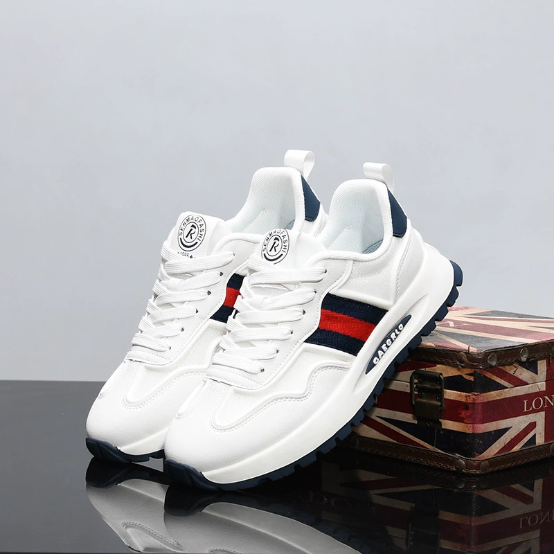 Мужская обувь дышащая сетка обувь летняя новая мужская обувь повседневная обувь подлинная спортивная обувь папы маленькая белая обувь WB6263