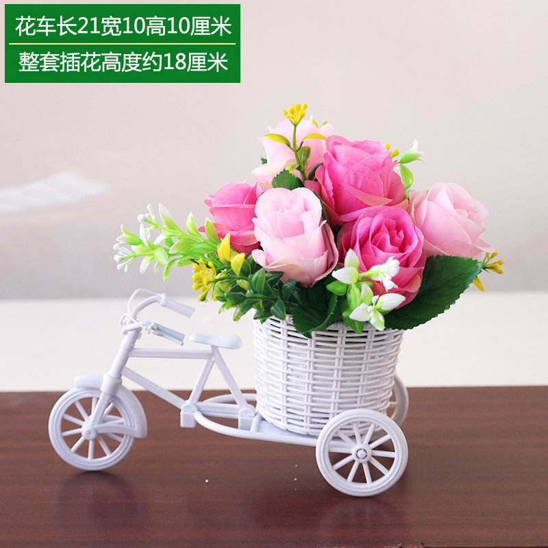 Flower cart+peach incense rose rose powder