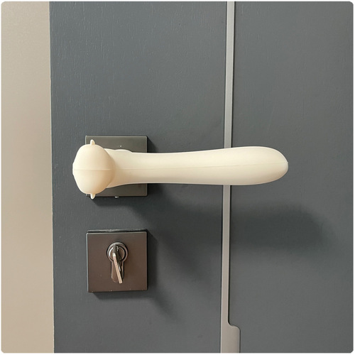 2024 new silicone door handle protective cover safety door handle anti-collision protective cover children's room door handle soft glue