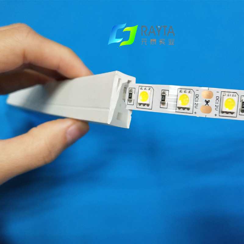 户外12*20霓虹硅胶灯带套管led灯条硅胶管防水乳白色硅胶软管