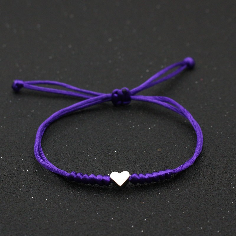 Estilo Simple Forma De Corazón Soga Cobre Unisexo Pulsera display picture 4