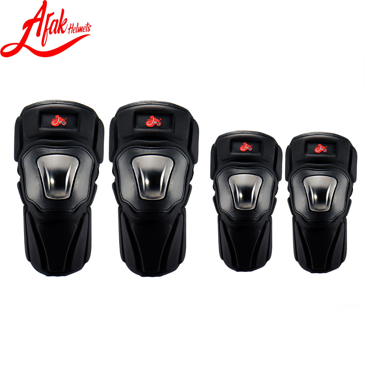 AFAK hombres y mujeres de coche eléctrico motocicleta montar rodilleras almohadillas coderas a prueba de viento caída resistente al verano Knight