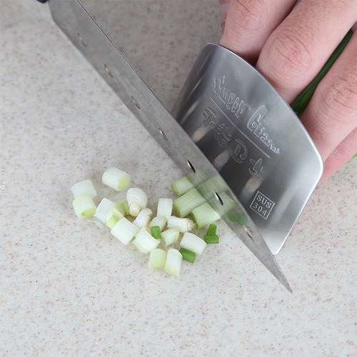 304不锈钢切菜护手器手指卫士多功能手指保护套防护器厨房小工具