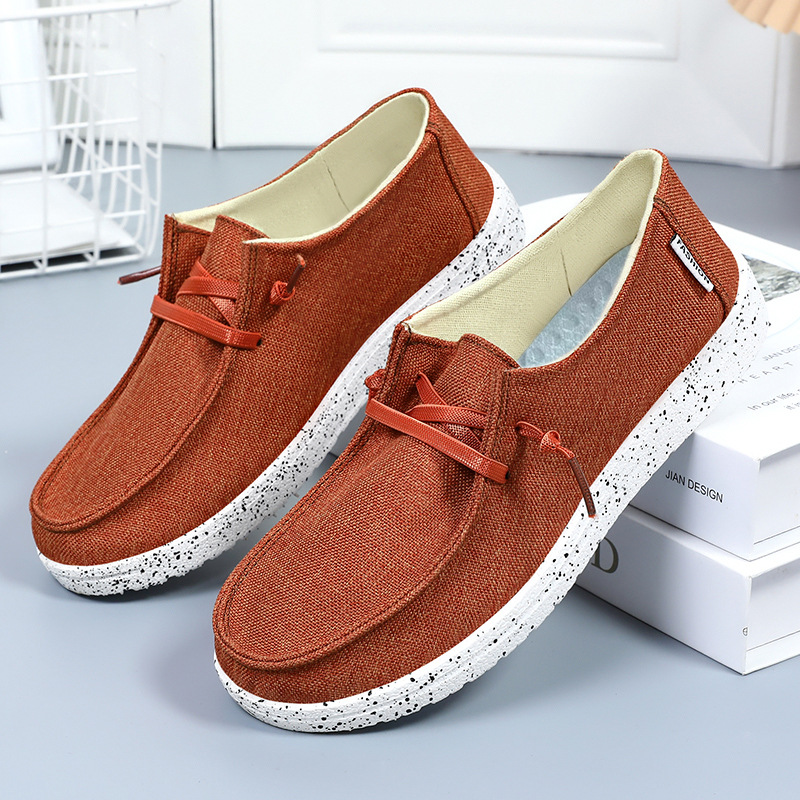 autumn low casual footwear with shoelaces flat