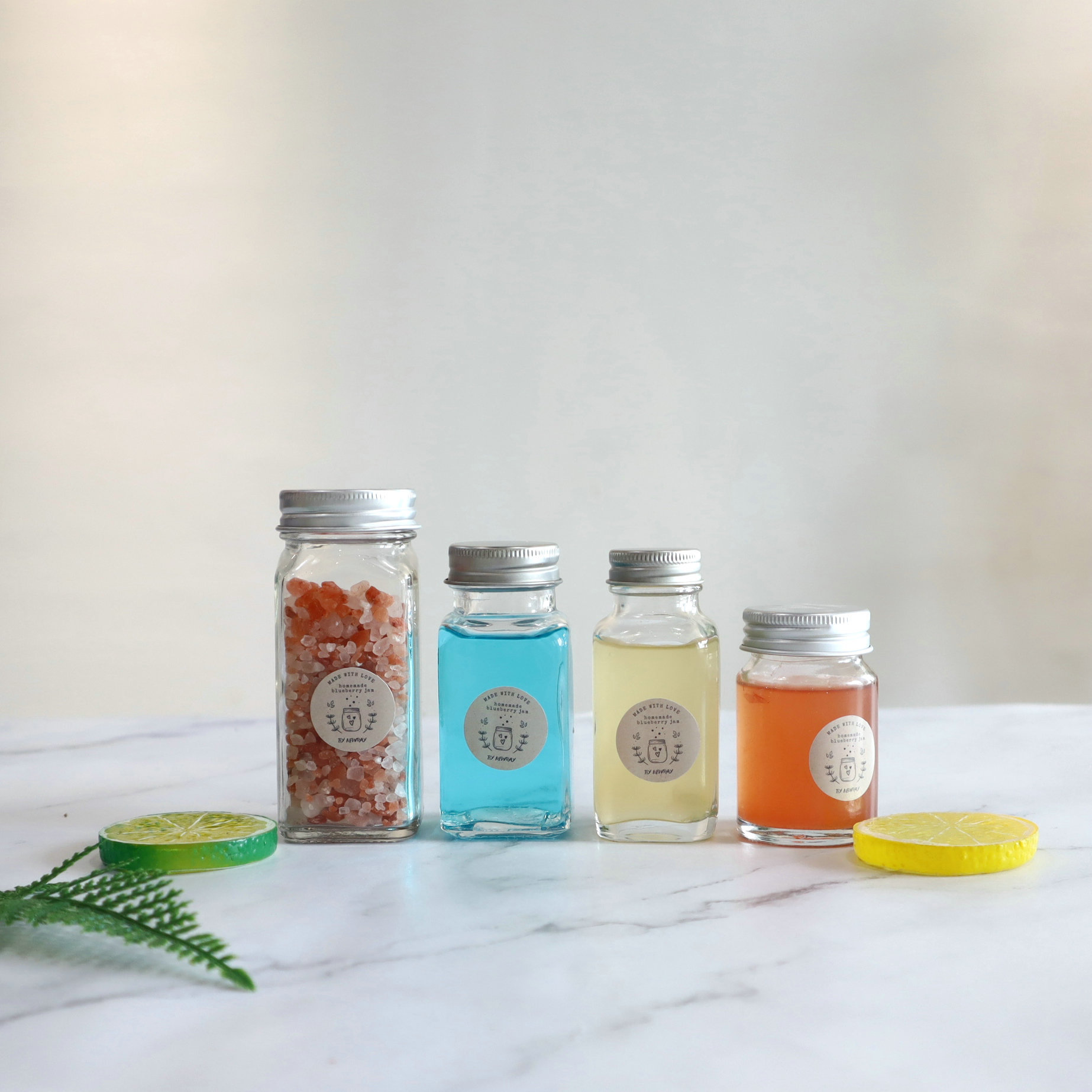 厂家120ml厨房方形调料瓶 烧烤佐料喷洒玻璃瓶果汁饮料促销试用瓶