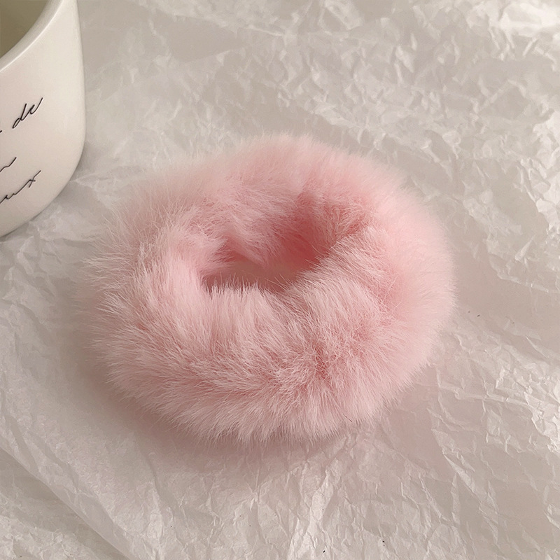 秋冬の新型のぬいぐるみの大腸の髪輪は簡単で、輪ゴムの韓国式のかわいい髪紐の毛の髪飾りの女性の卸売りです。|undefined