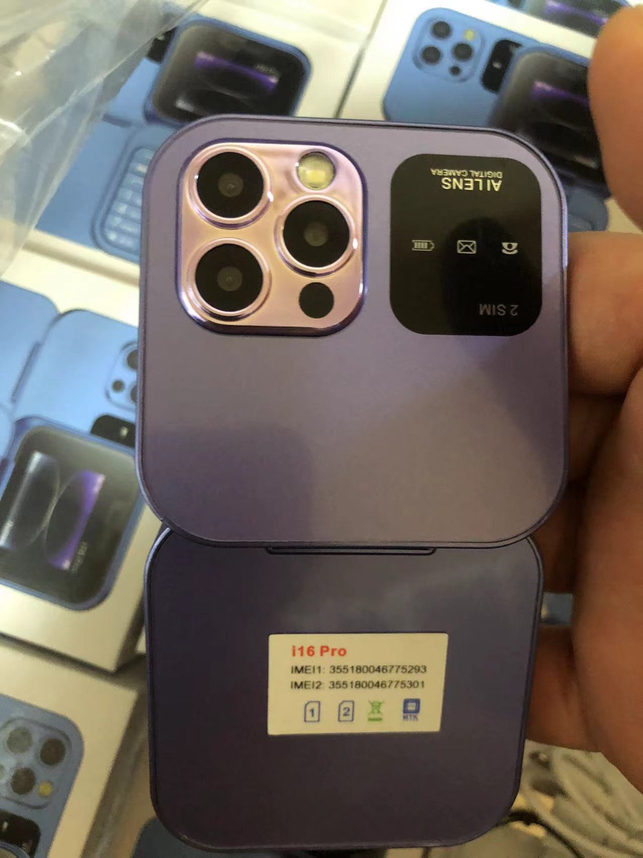 I16 Mini Dual Card Phone Image 7