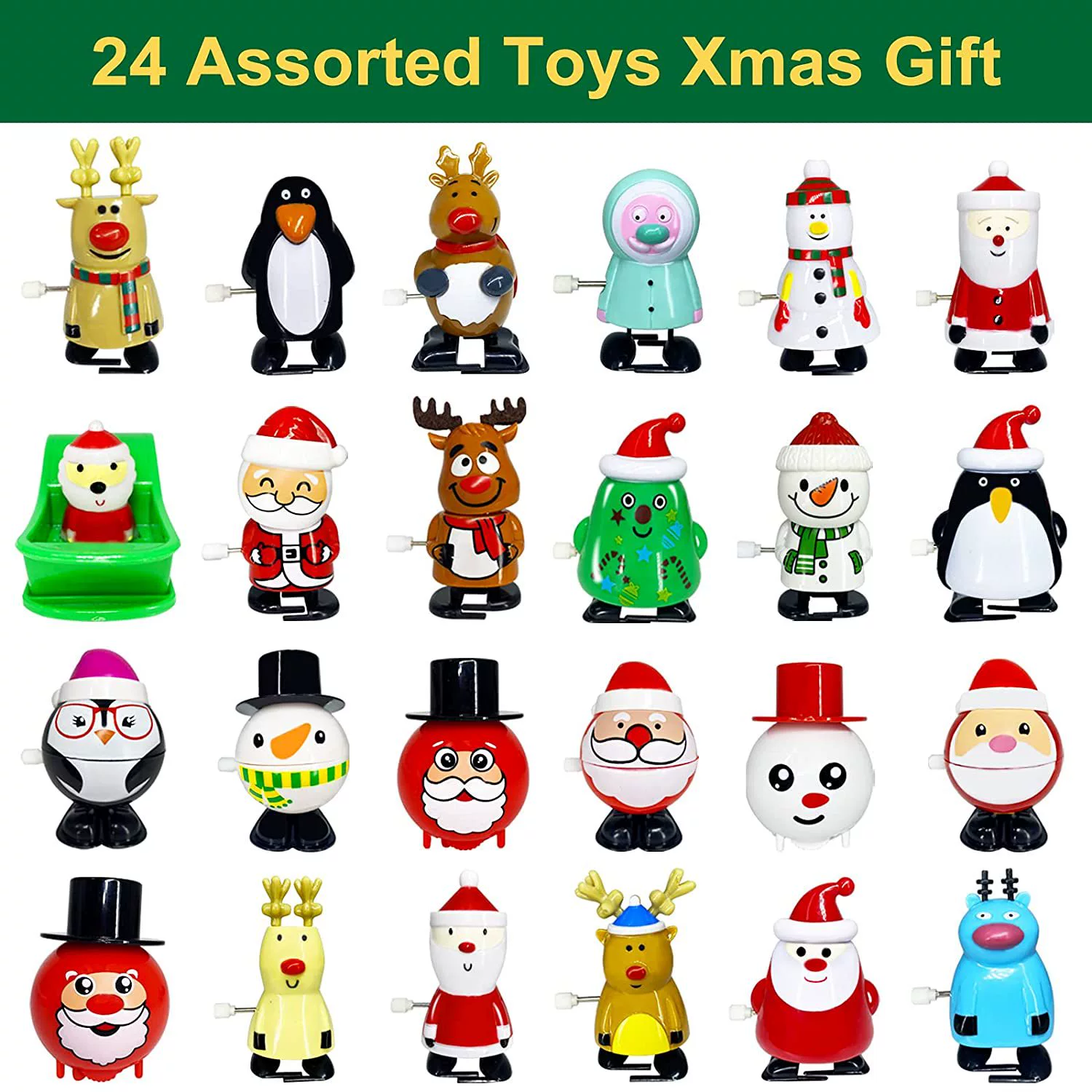 Wind-up toy for elderly, set, pinguin, for import