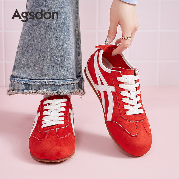 Summer white GAT shoes flat